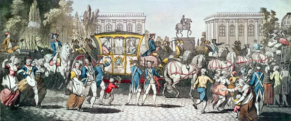 The Entry of Louis XVI into Paris, 6th October 1789